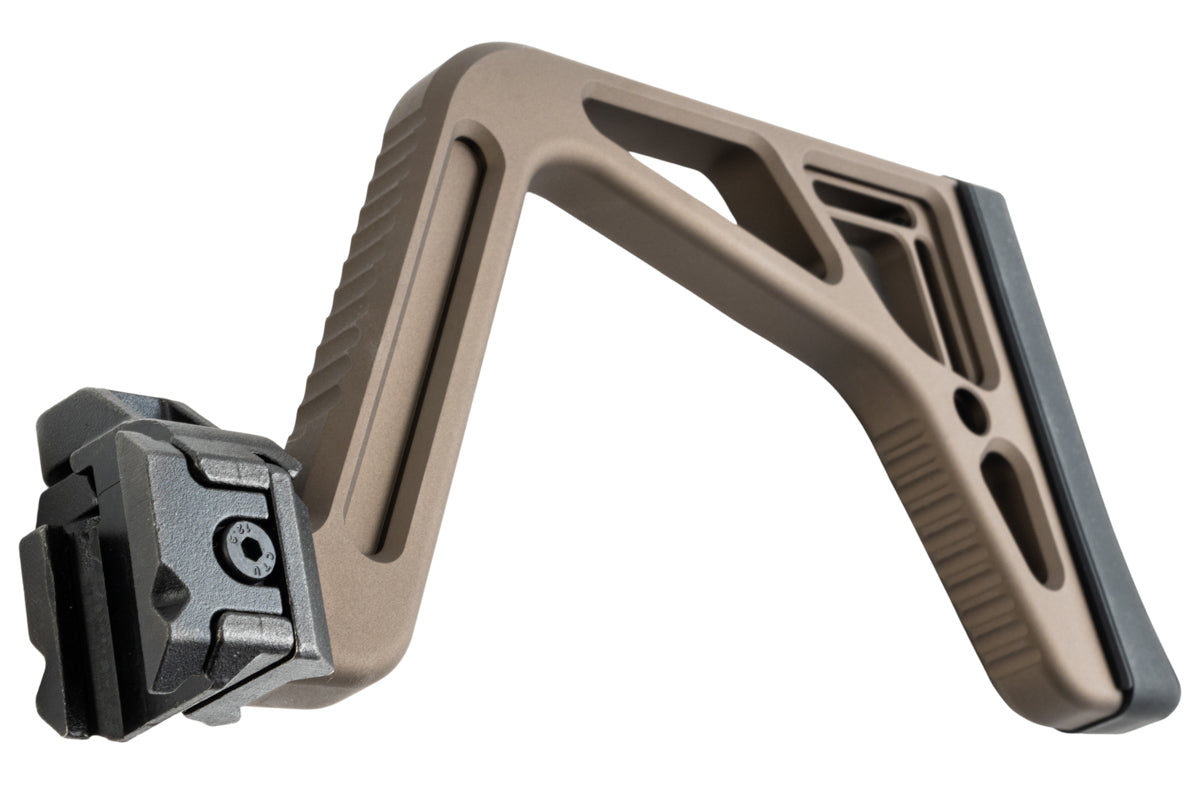 Airsoft Artisan Visor Folding Stock for MCX / M1913 20mm Rail - DE