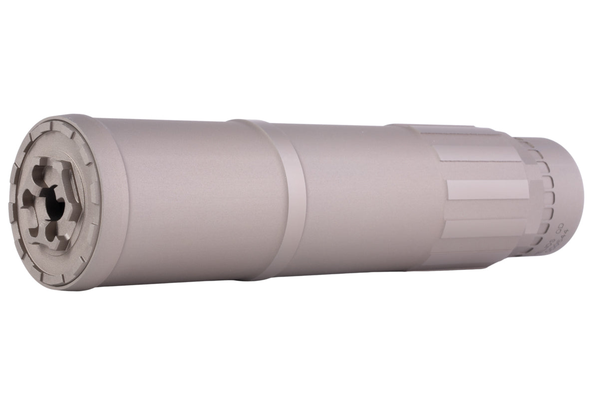 Airsoft Artisan CGS Style Dummy Silencer (14mm CCW, Titanium Grey)
