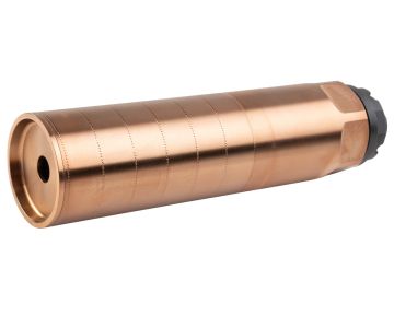 Airsoft Artisan REX Style Dummy Silencer with 3 Prong Flash Hider (Aluminium, 14mm CCW) (New Type 2026)