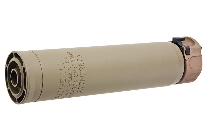 Angry Gun Socom556 RC3 Dummy Silencer with Acetech Blaster Module & Flash Hider (14mm CCW, FDE)