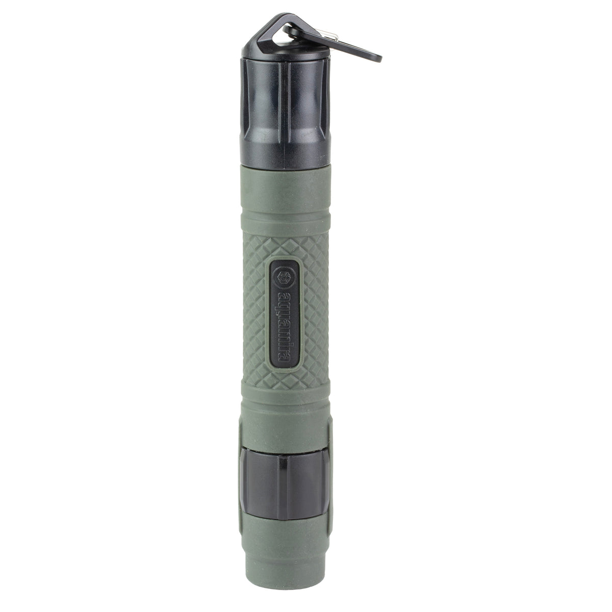 Aquamira Survival Straw Emergency Water Filter (Color: Olive Drab)