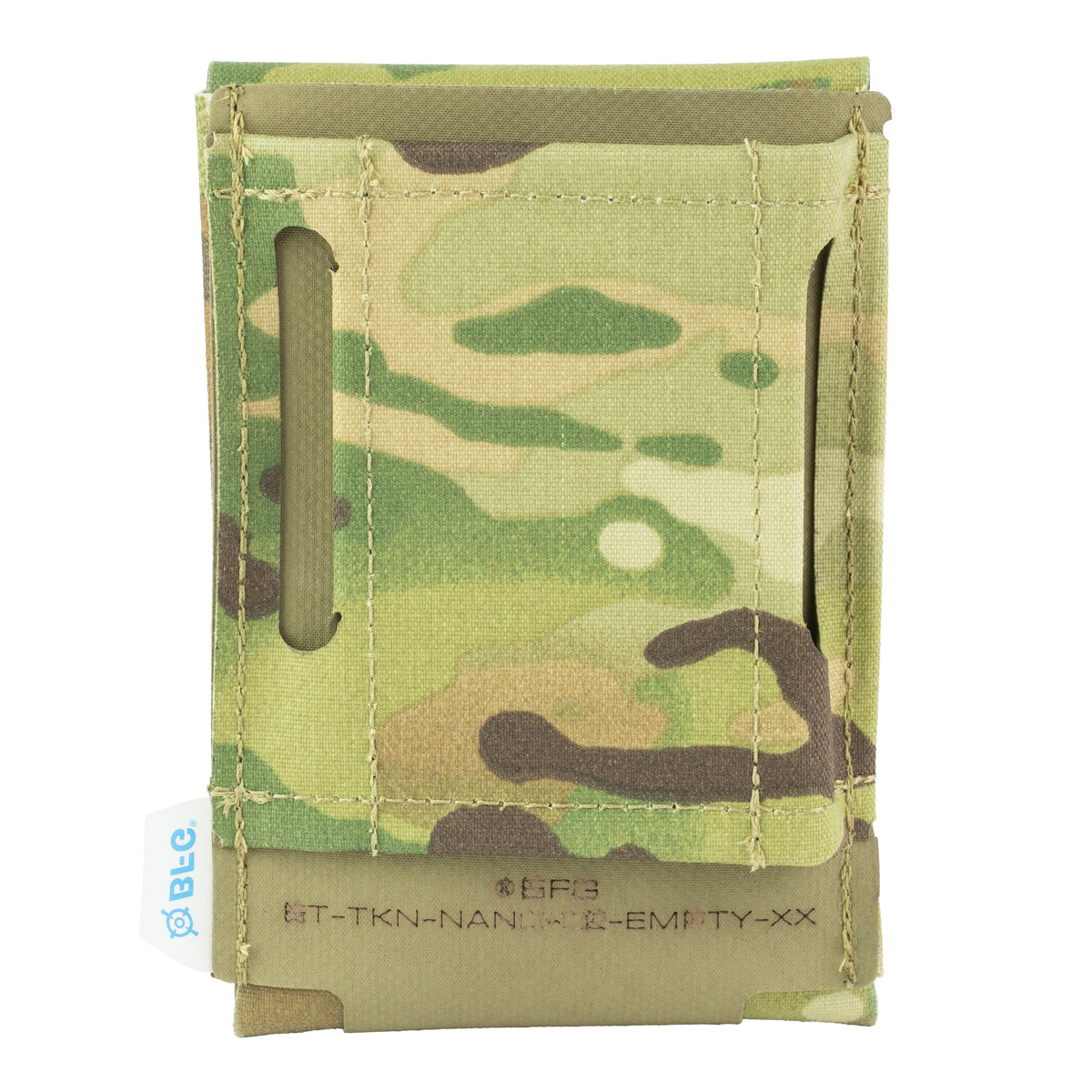 Blue Force Gear Nano ES V2 Micro Trauma Kit Pouch, Belt Mount, Empty (Color: Multicam)