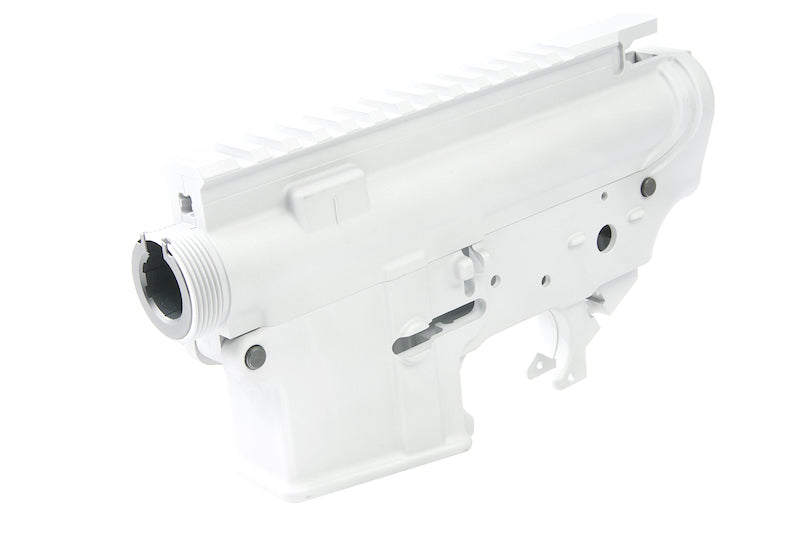 Guns Modify Tokyo Marui MWS GBBR Receiver Set (CNC Aluminum Non Coating Version) - Blank Marking V1