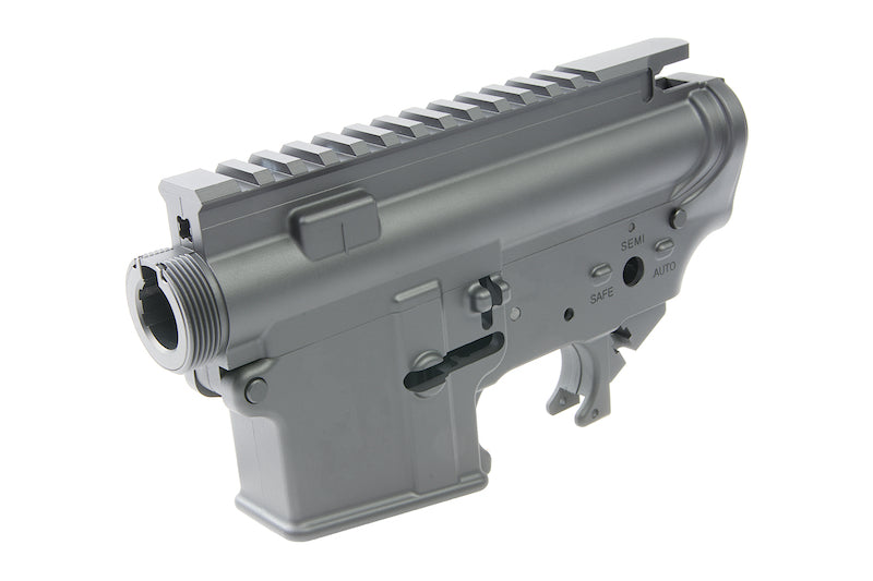 Guns Modify Tokyo Marui MWS GBBR Airsoft Receiver Set (CNC Aluminum) - (MK18 MOD 0, COLT V1 Marking )