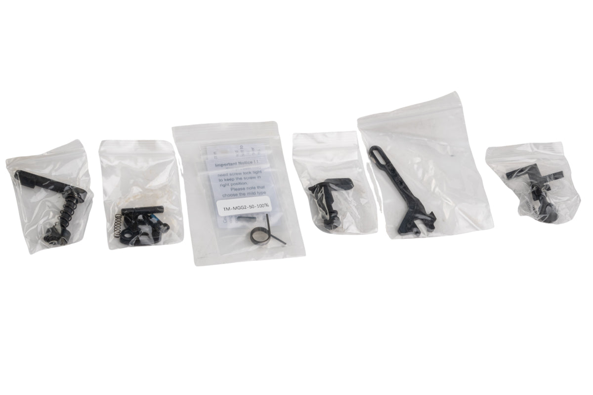 Guns Modify Tokyo Marui MWS GBB Airsoft EVO Drop in Full Steel Lower Parts Set (Full CNC Box Gei Trigger)