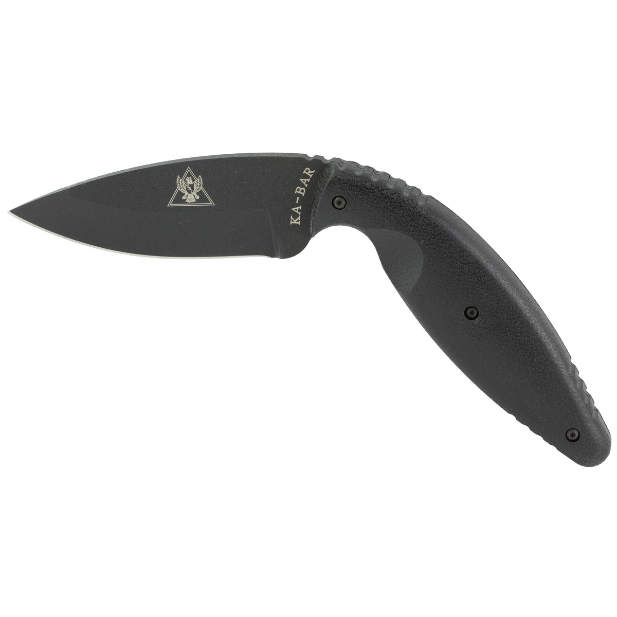 KA-BAR TDI Law Enforcement Knife, 3.7" Fixed Blade (Color: Black)