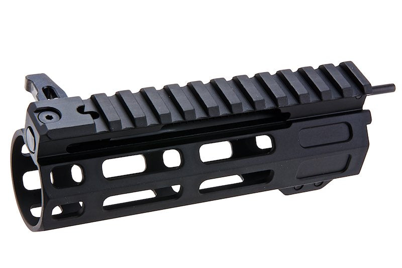 Maple Leaf 'Front Charging' M-Lok Handguard for WE / VFC / GHK M4 GBBR (CNC, 5.5 inch, Black)