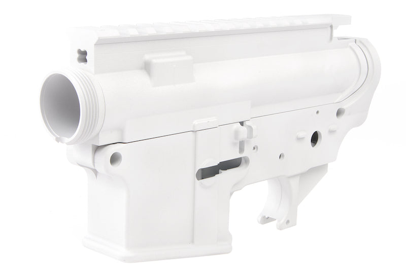 G&P Blank MWS Forged Aluminum M4 Receiver Set w/ Hop-Up Chamber for Tokyo Marui M4A1 MWS GBBR