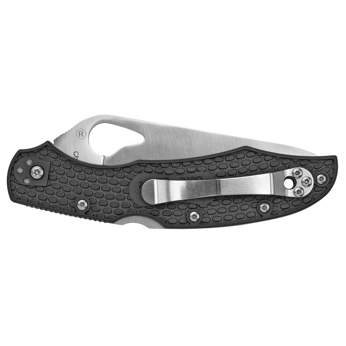 Spyderco Byrd Cara Cara 2 Lightweight 3.75" Folding Knife (Color: Black)