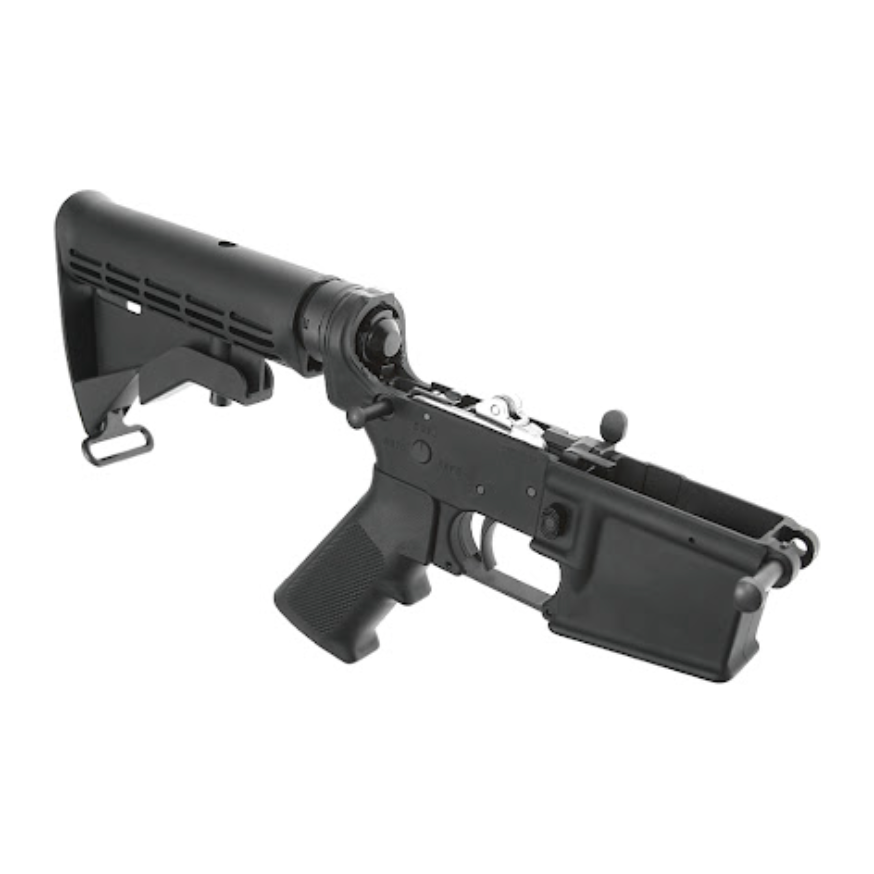 Tokyo Marui GBBR MWS M4 Complete Lower - BLACk
