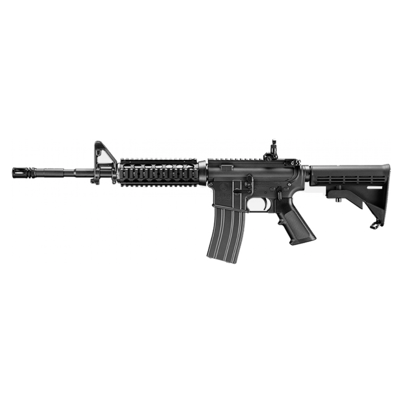 Tokyo Marui M4A1 MWS Gas Blowback GBB Airsoft Rifle w/ ZET System - BLACK