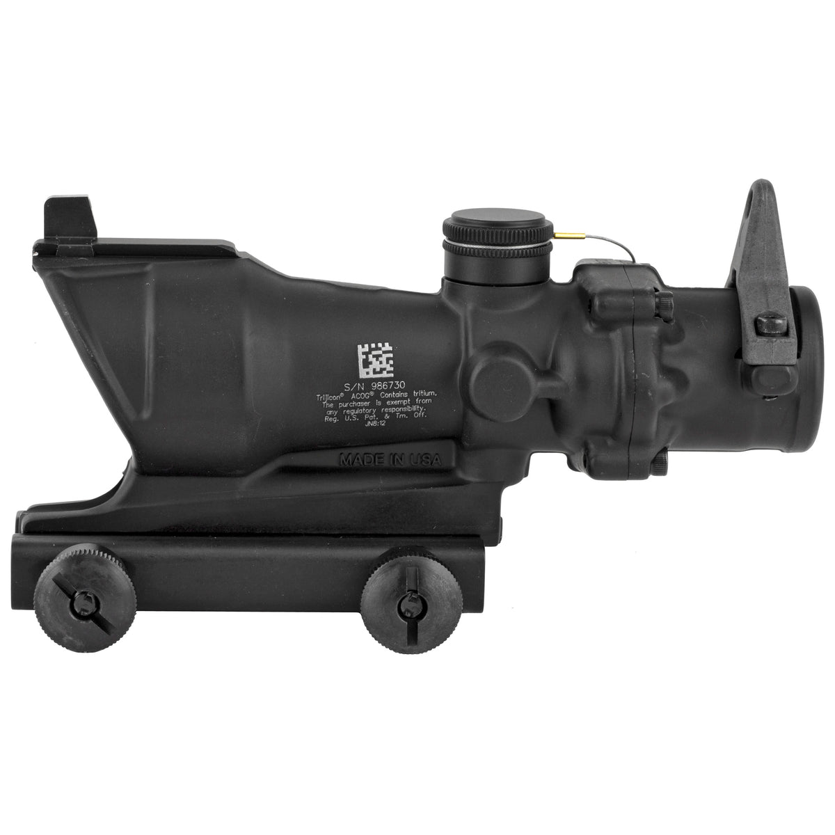 Trijicon ACOG TA01NSN 4x32, Amber Center Illuminated .223, w/ BUIS