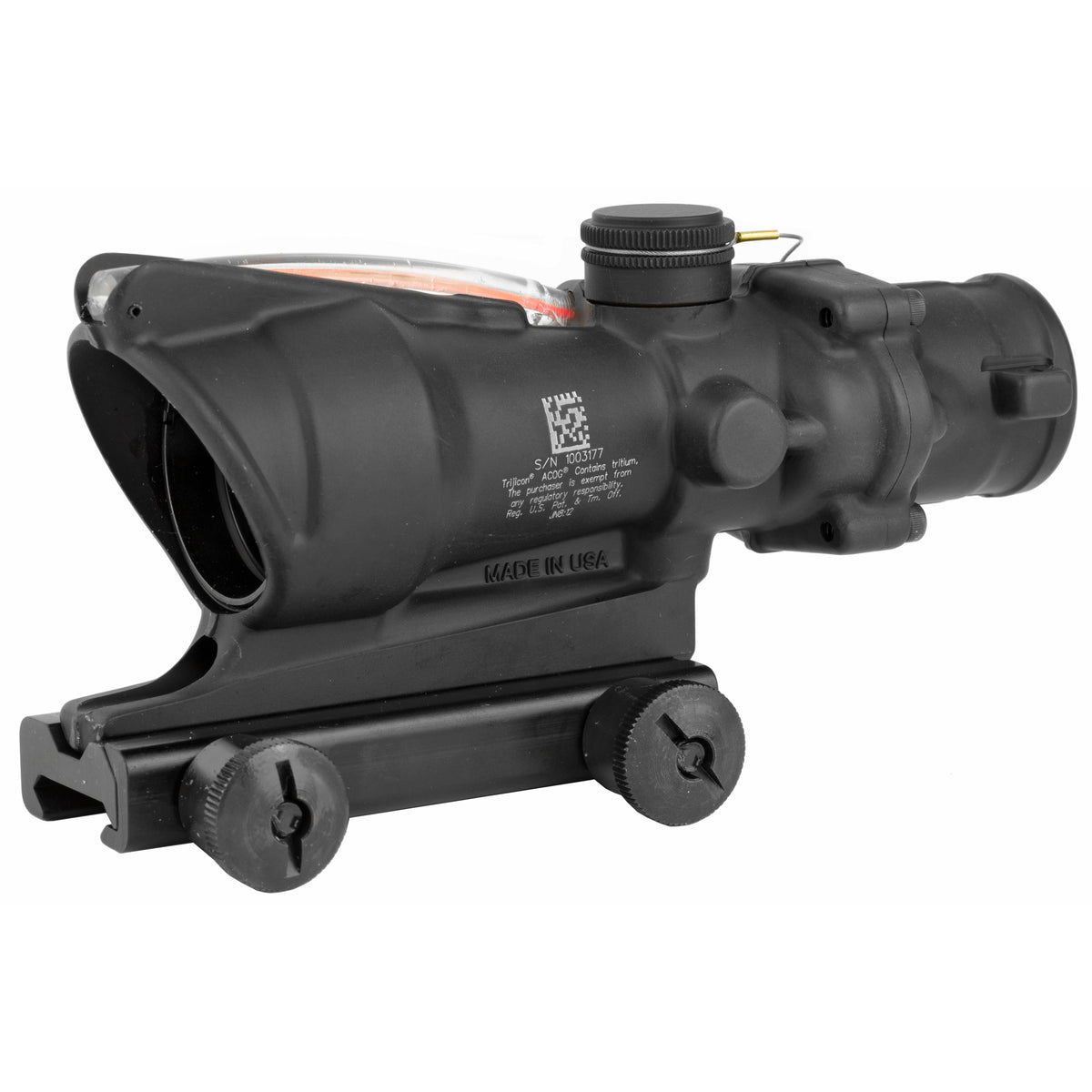 Trijicon ACOG TA31 4x32, Red Crosshair .223, TA51 Mount