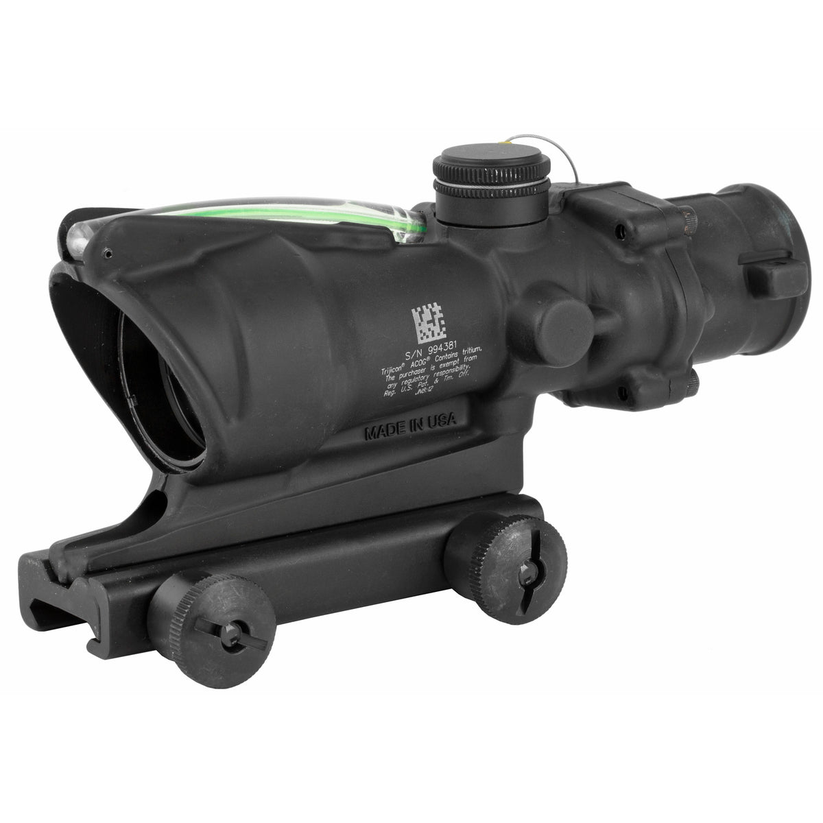Trijicon ACOG TA31H 4x32, Green Horseshoe 6.8, TA51 Mount