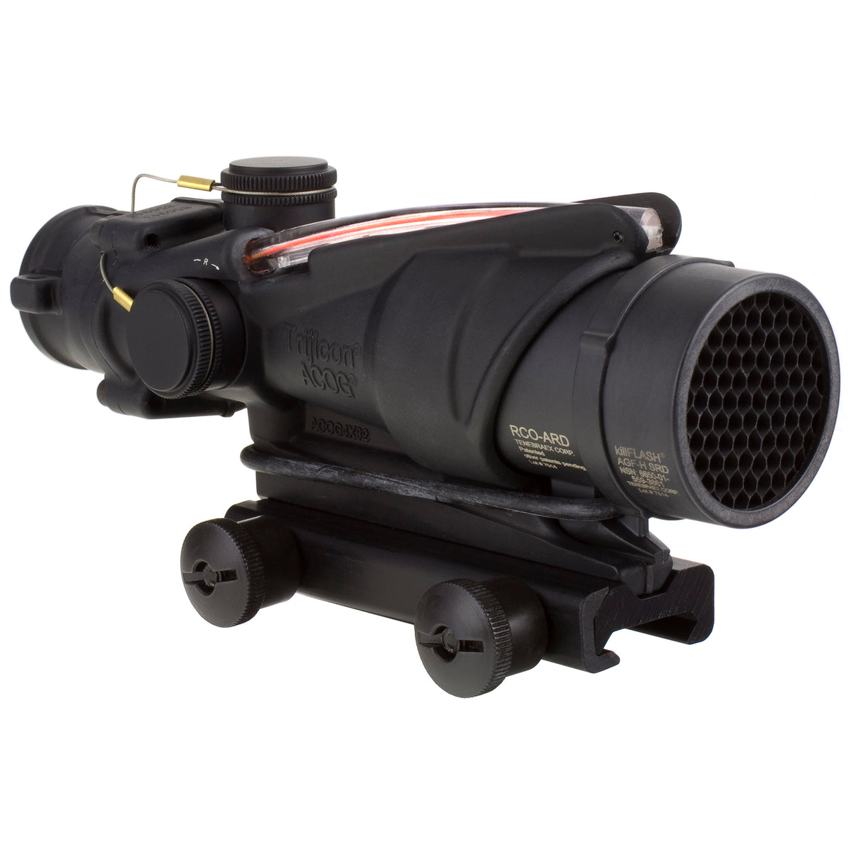 Trijicon ACOG TA31RCO USMC RCO for A4 (20"), Red Chevron, TA51 Mount