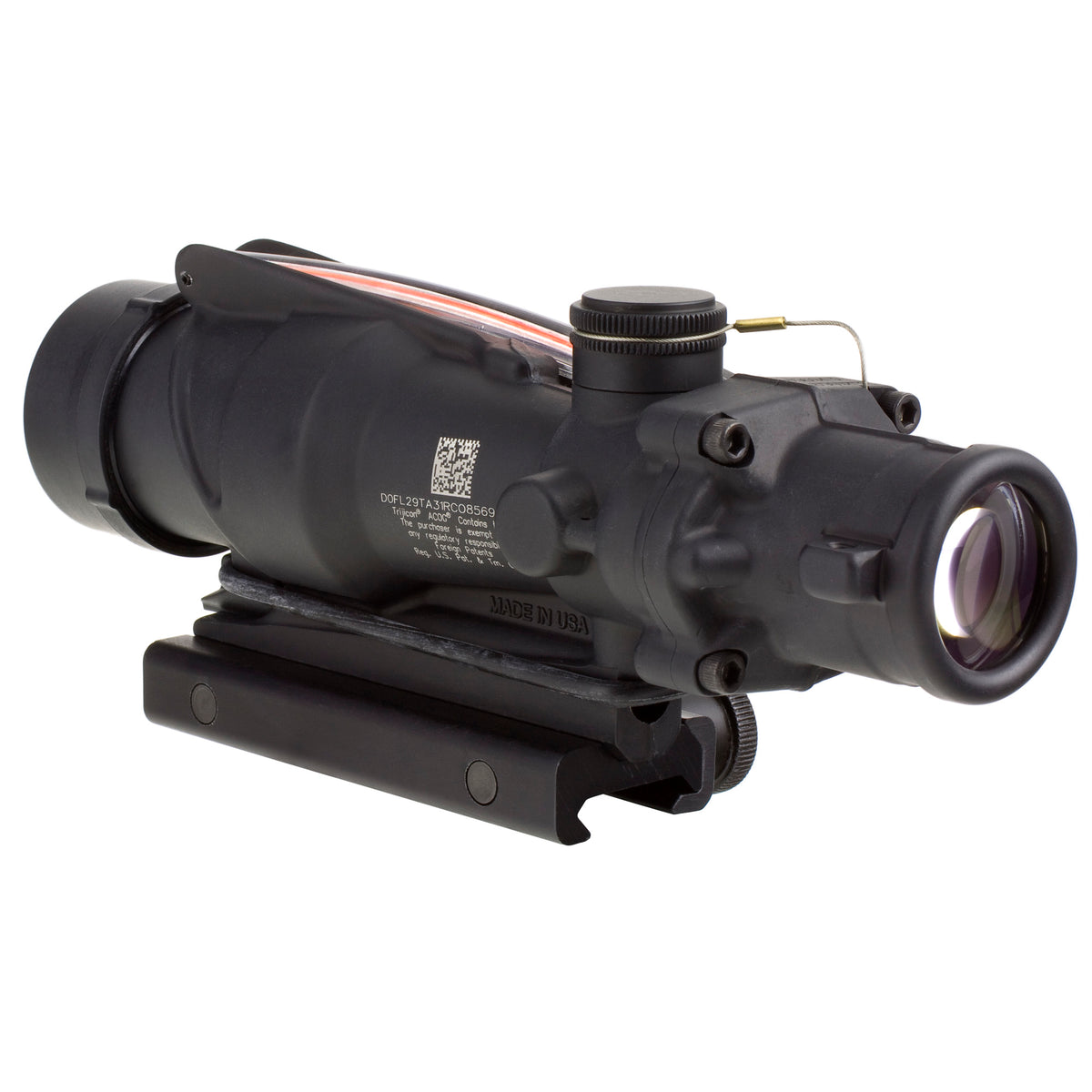 Trijicon ACOG TA31RCO USMC RCO for A4 (20"), Red Chevron, TA51 Mount