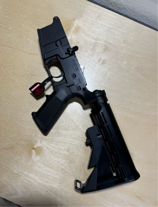 Tokyo Marui GBBR MWS M4 Complete Lower - BLACk