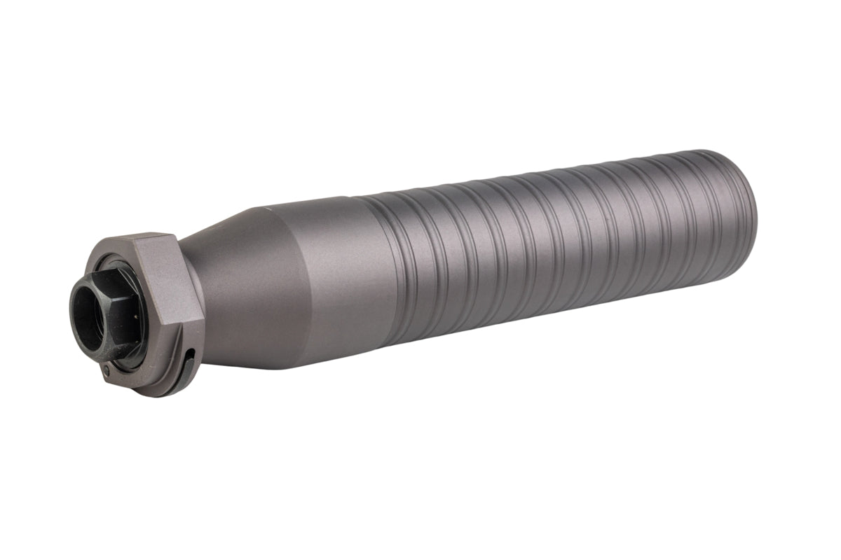 Airsoft Artisan 762Ti Style QD Dummy Barrel Extension w/ Taper-Lok Muzzle Brake (QPQ)