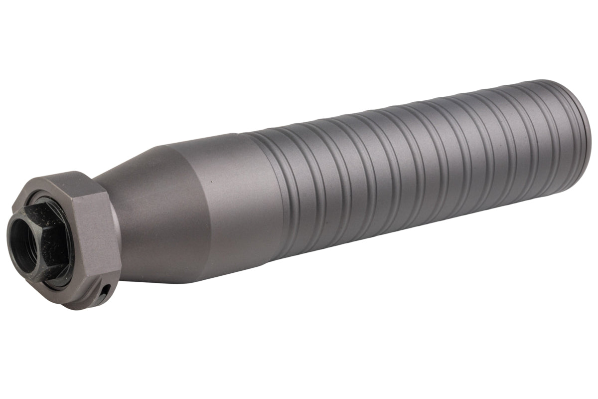 Airsoft Artisan 762Ti Style QD Dummy Barrel Extension w/ 3 Prong Muzzle Brake (QPQ)