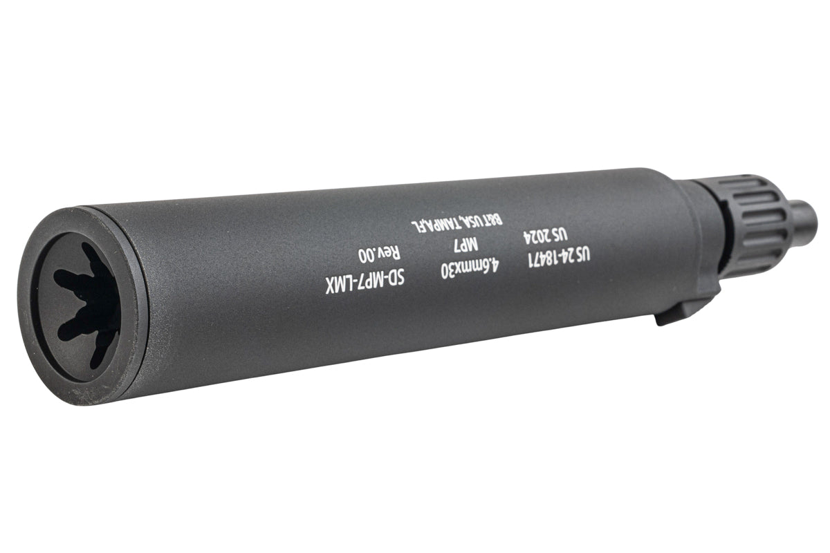 Airsoft Artisan KWA / Umarex VFC MP7 GBB Series QD Silencer - Black