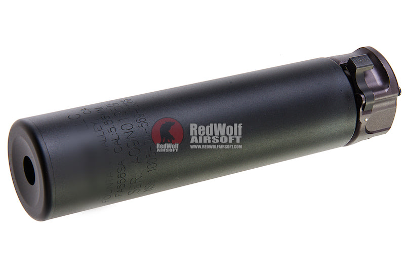 Angry Gun SF216A Dummy Suppressor w/ SF216A Flash Hider - Black (14mm CCW)