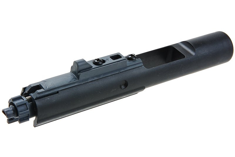 Angry Gun Tokyo Marui MWS GBBR Monolithic Complete Bolt Carrier w/ MPA Nozzle (Steel, Black, GEI Style)