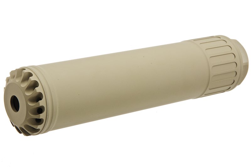 Angry Gun Tornado Dummy Silencer for HK417 / M110A1 SDMR Version (FDE, w/ Flash Hider CCW)