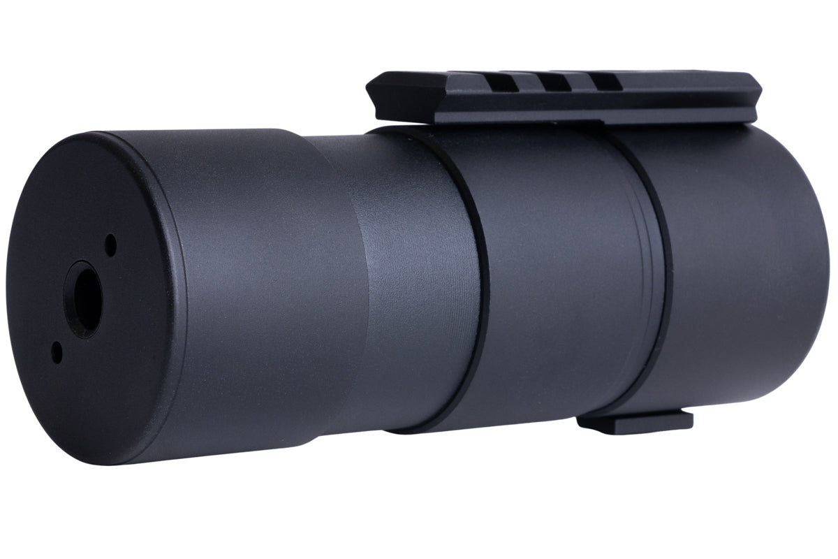 Angry Gun MP9 Mini Suppressor - Tracer Version (Black, Inside Acetech AT2000R)