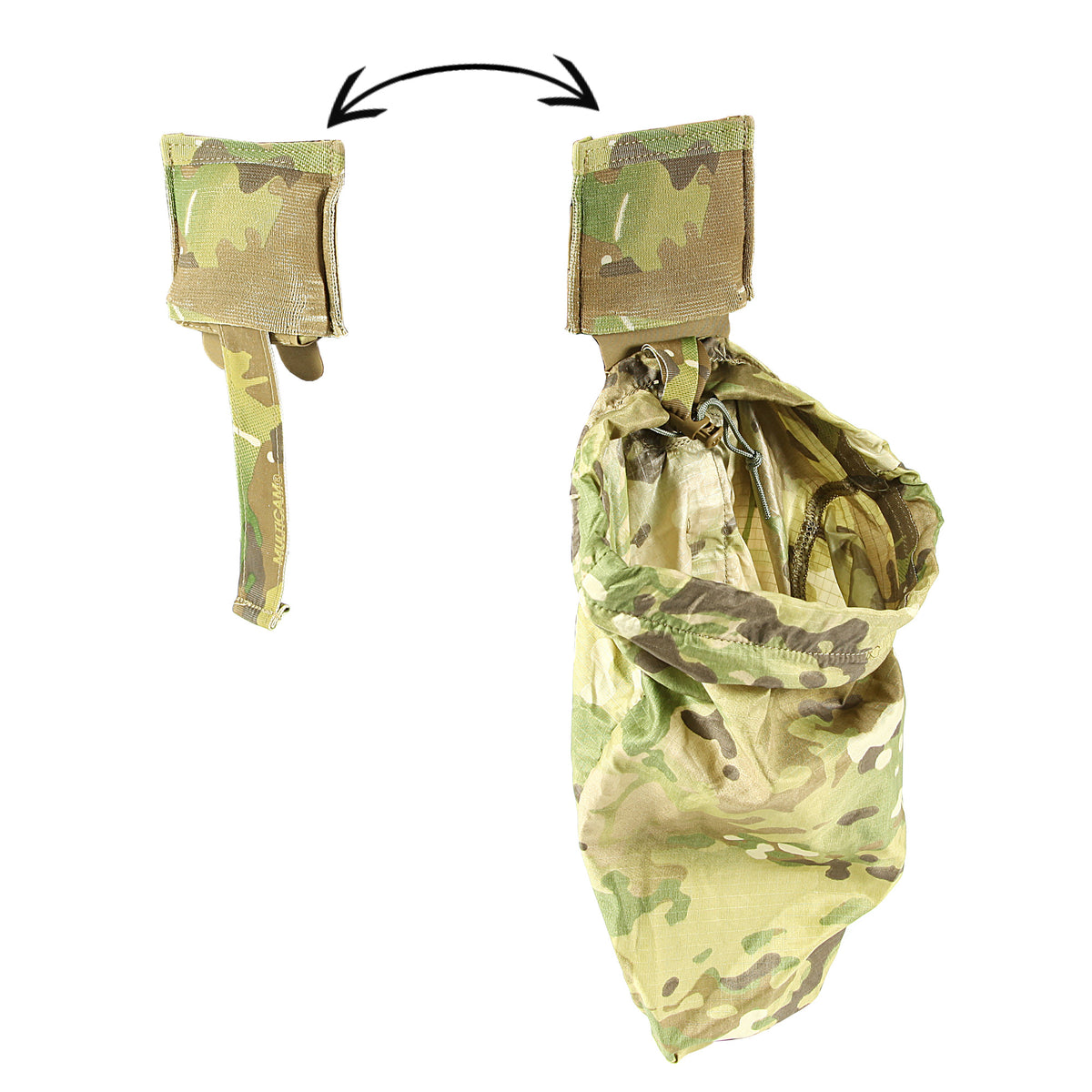 Blue Force Gear Ten-Speed Dump Pouch, Helium Whisper (Color: Multicam)