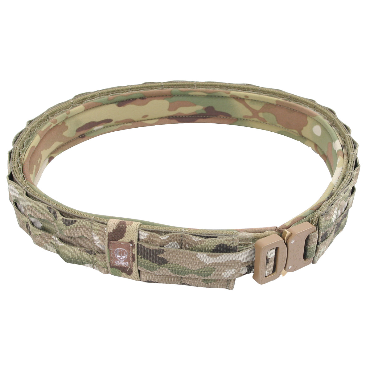 Grey Ghost Gear UGF Battle Belt with Padded Inner, Medium (Color: Multicam)