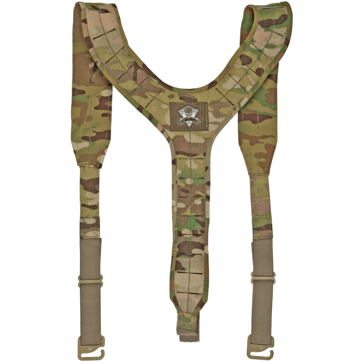 Grey Ghost Gear UGF 3 Point Suspenders (Color: Multicam)