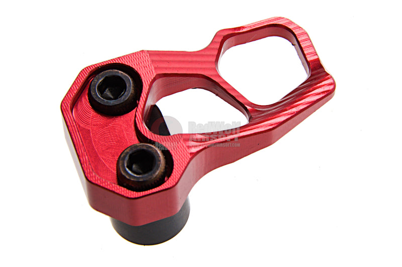 Guns Modify CNC Aluminum Magazine Release Extension for Tokyo Marui M4 MWS ACC XMR - Red