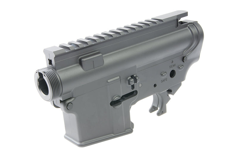 Guns Modify Tokyo Marui MWS GBBR Receiver Set (CNC Aluminum) - GEI Style V1 Marking