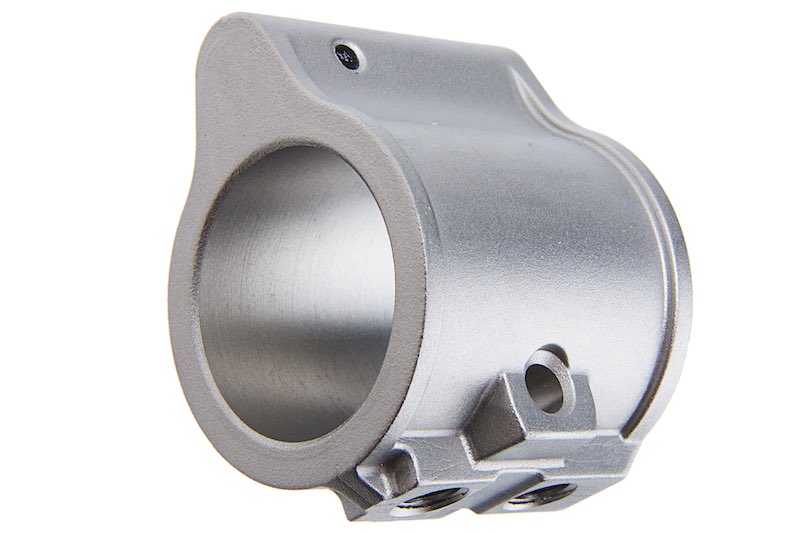 Guns Modify M4 GBBR Gas Block (Stainless Steel) - Silver