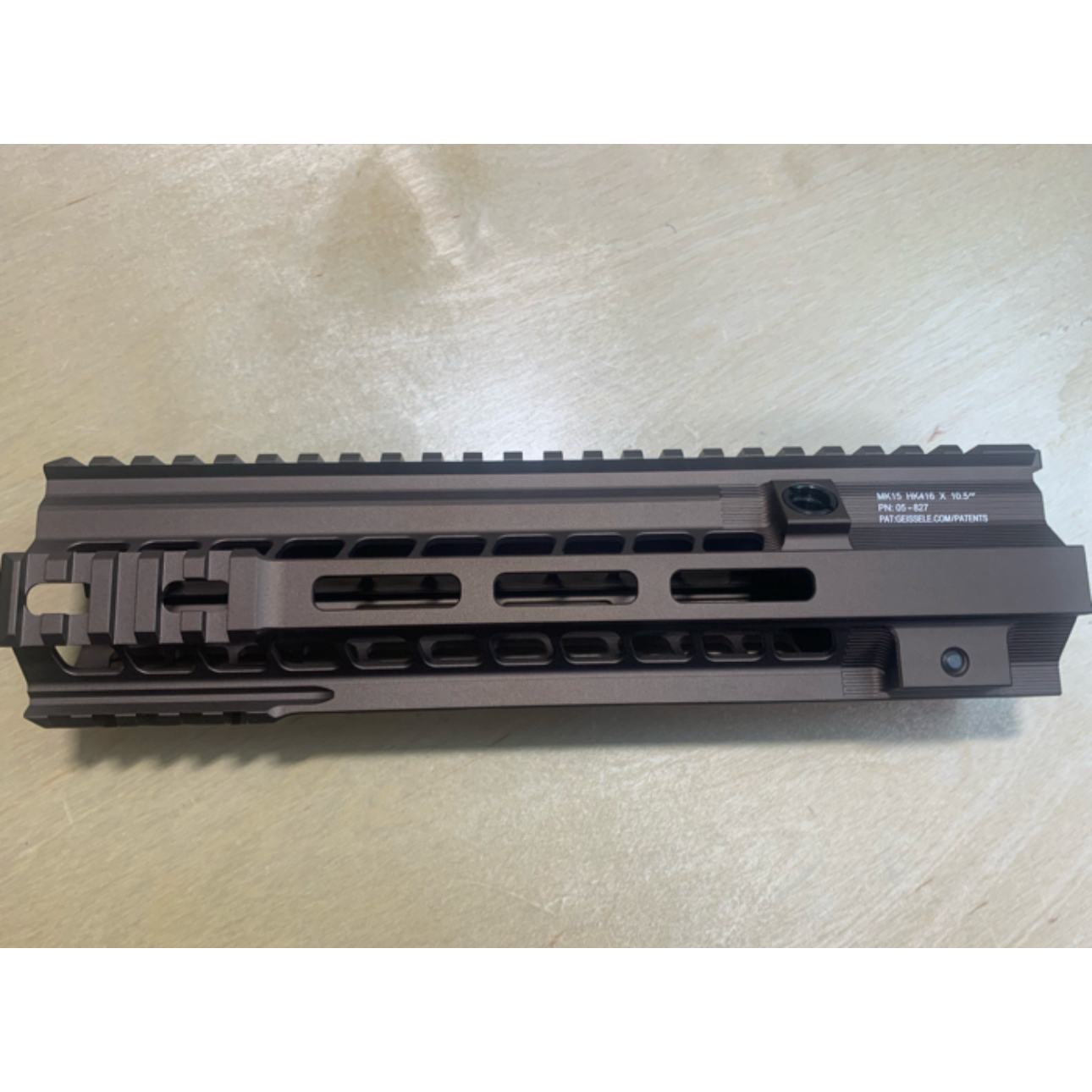 HK416 MK15 10.5" Airsoft Aluminum Handguard M-LOK