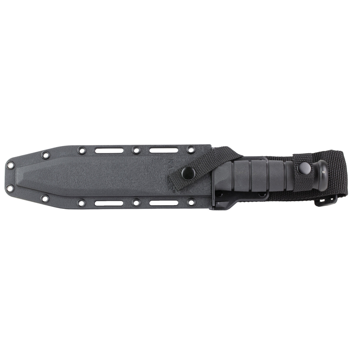 KA-BAR Fighter 8" Fixed Blade Knife (Color: Black)