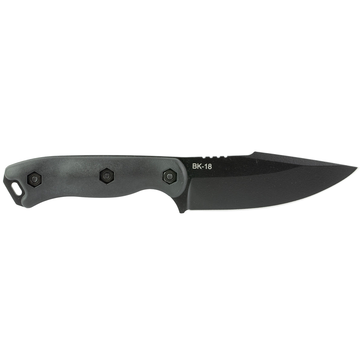KA-BAR Becker BK18 Harpoon 4.5" Fixed Blade Knife (Color: Black)