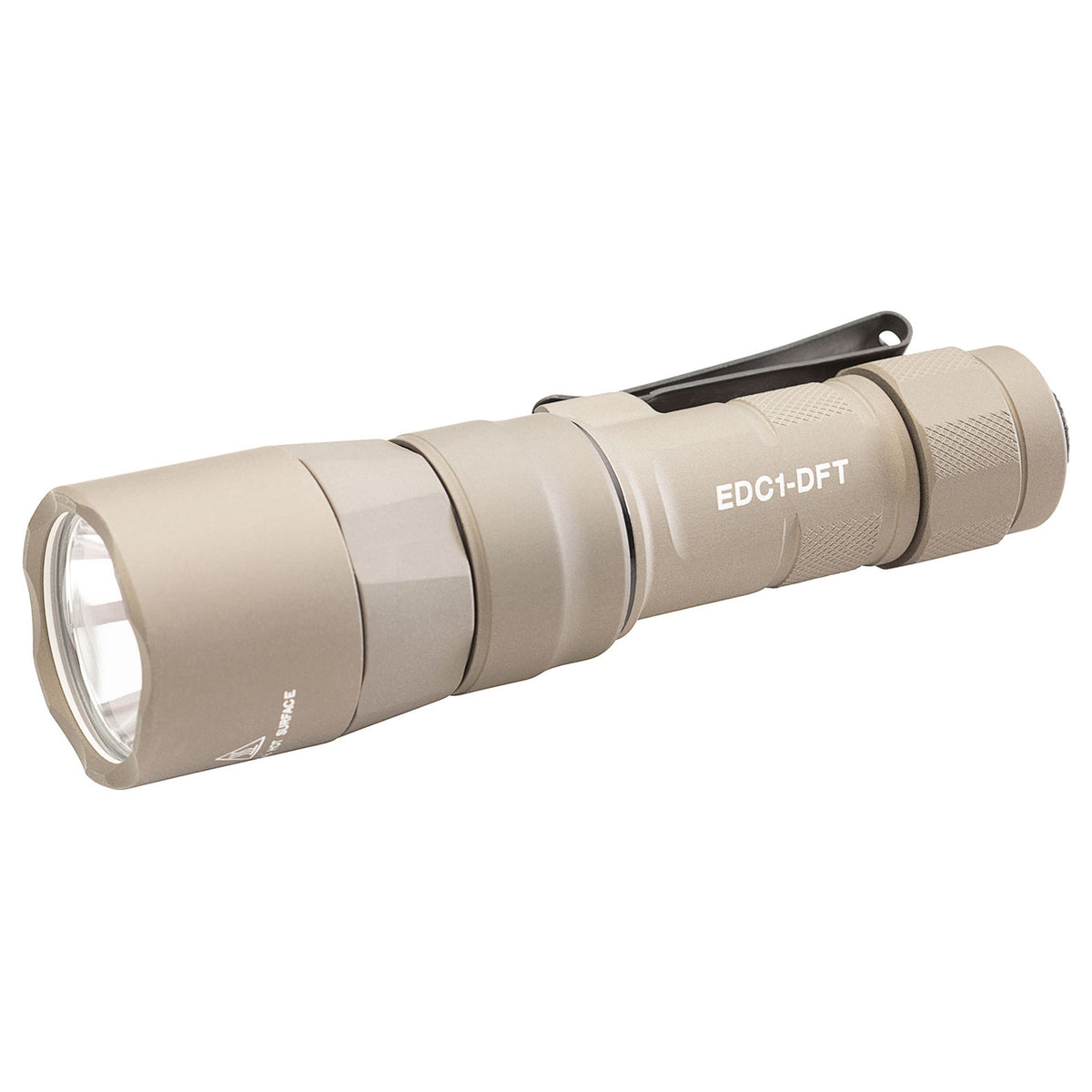 SureFire EDC1-DFT Everyday Carry Flashlight, 650 Lumens (Color: Tan)