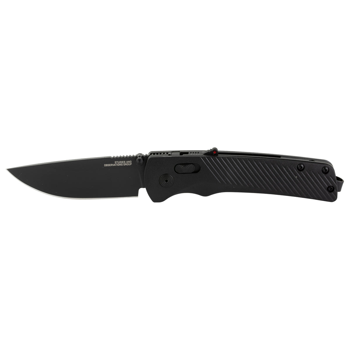 SOG Flash AT 3.45" Folding Knife, D2 Steel (Color: Black)