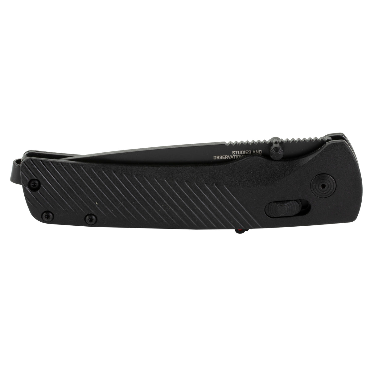 SOG Flash AT 3.45" Folding Knife, D2 Steel (Color: Black)