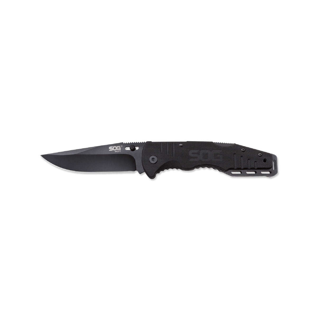 SOG Fusion 3.6" Folding Knife, G10 (Color: Black)