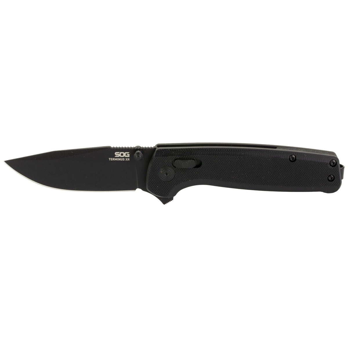 SOG Terminus XR 2.95" Folding Knife, D2 Steel (Color: Black)