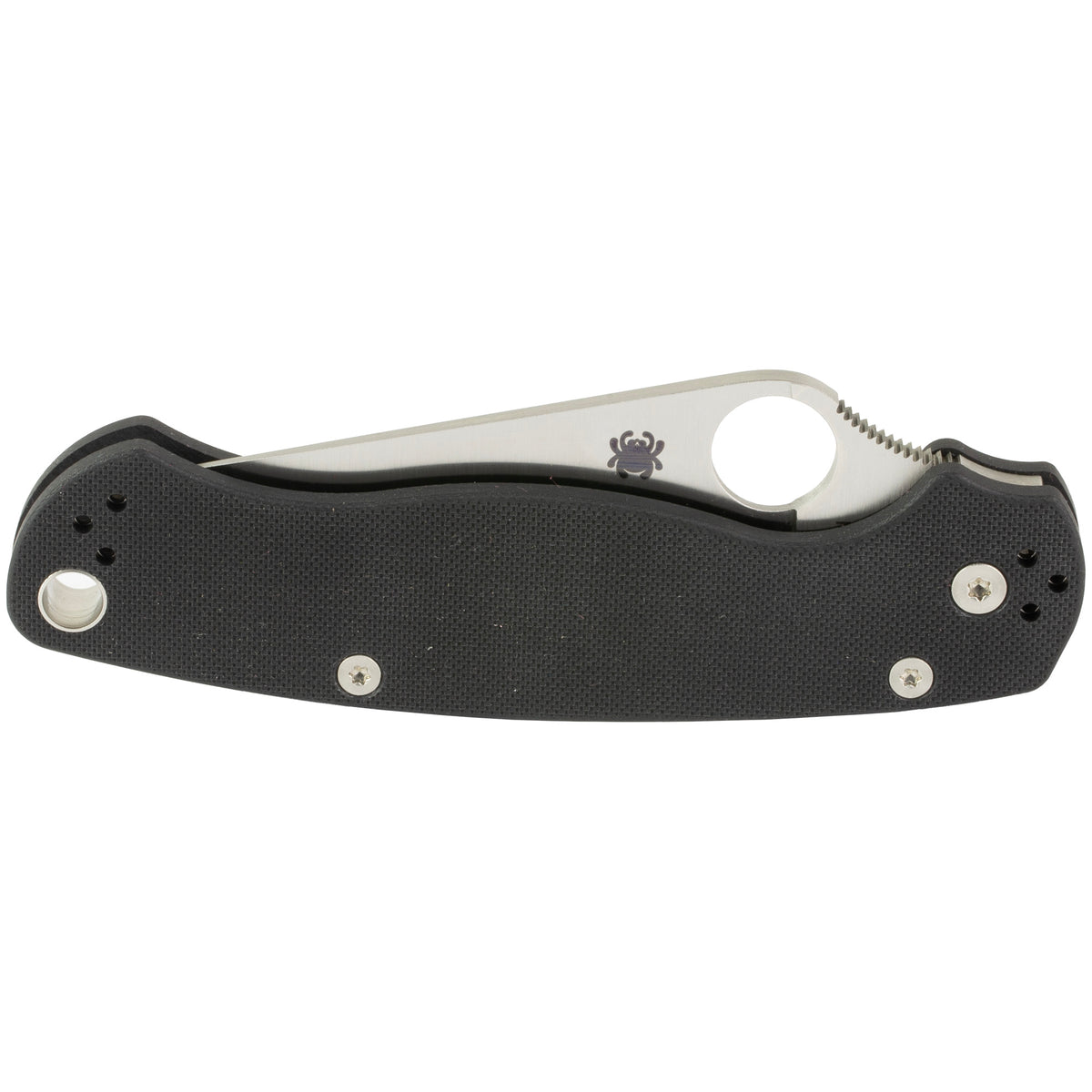 Spyderco Para Military 2 Folding Knife, CPM S45VN, G10 (Color: Black)
