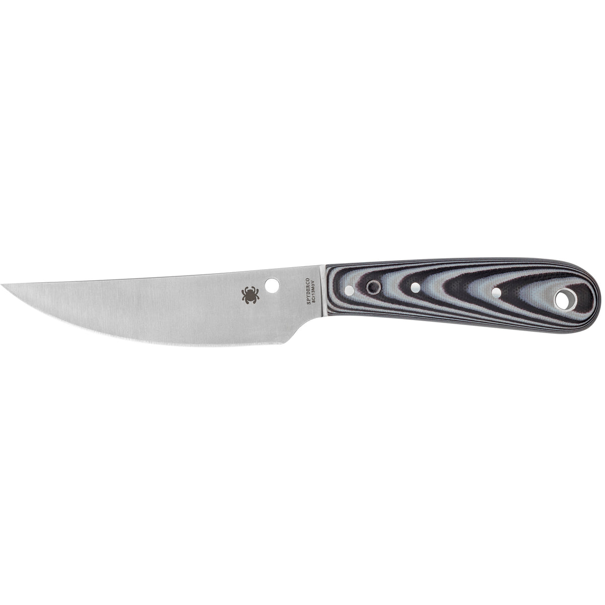 Spyderco Bow River 4.36" Fixed Blade Knife with Sheath