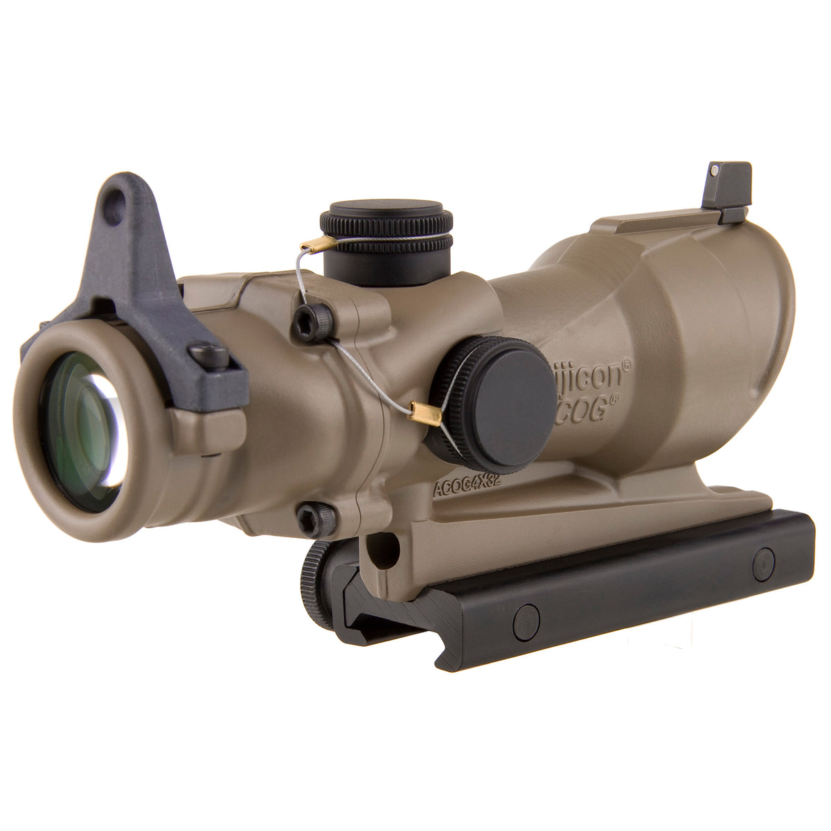 Trijicon ACOG TA01 4x32, Amber Crosshair .223, w/ BUIS & TA51 Mount (Color: Dark Earth)
