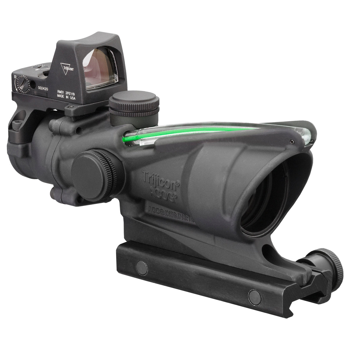 Trijicon ACOG TA31 4x32, Green Crosshair .223, w/ 3.25 MOA RMR Type 2