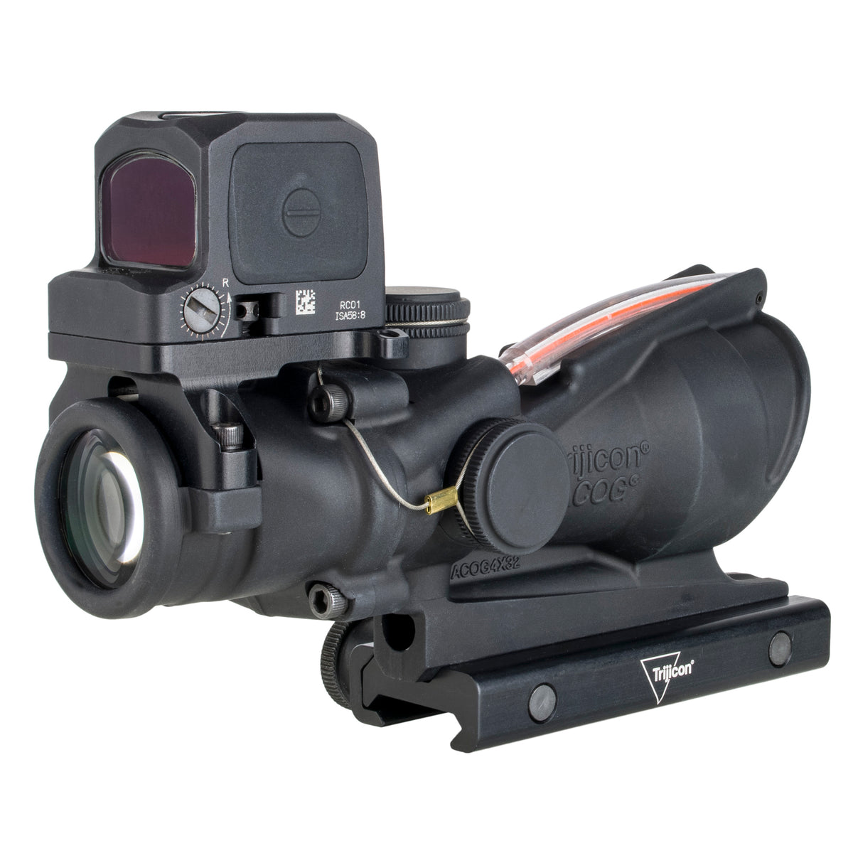 Trijicon ACOG TA31 4x32, Red Chevron .223, w/ 3.25 MOA RCR