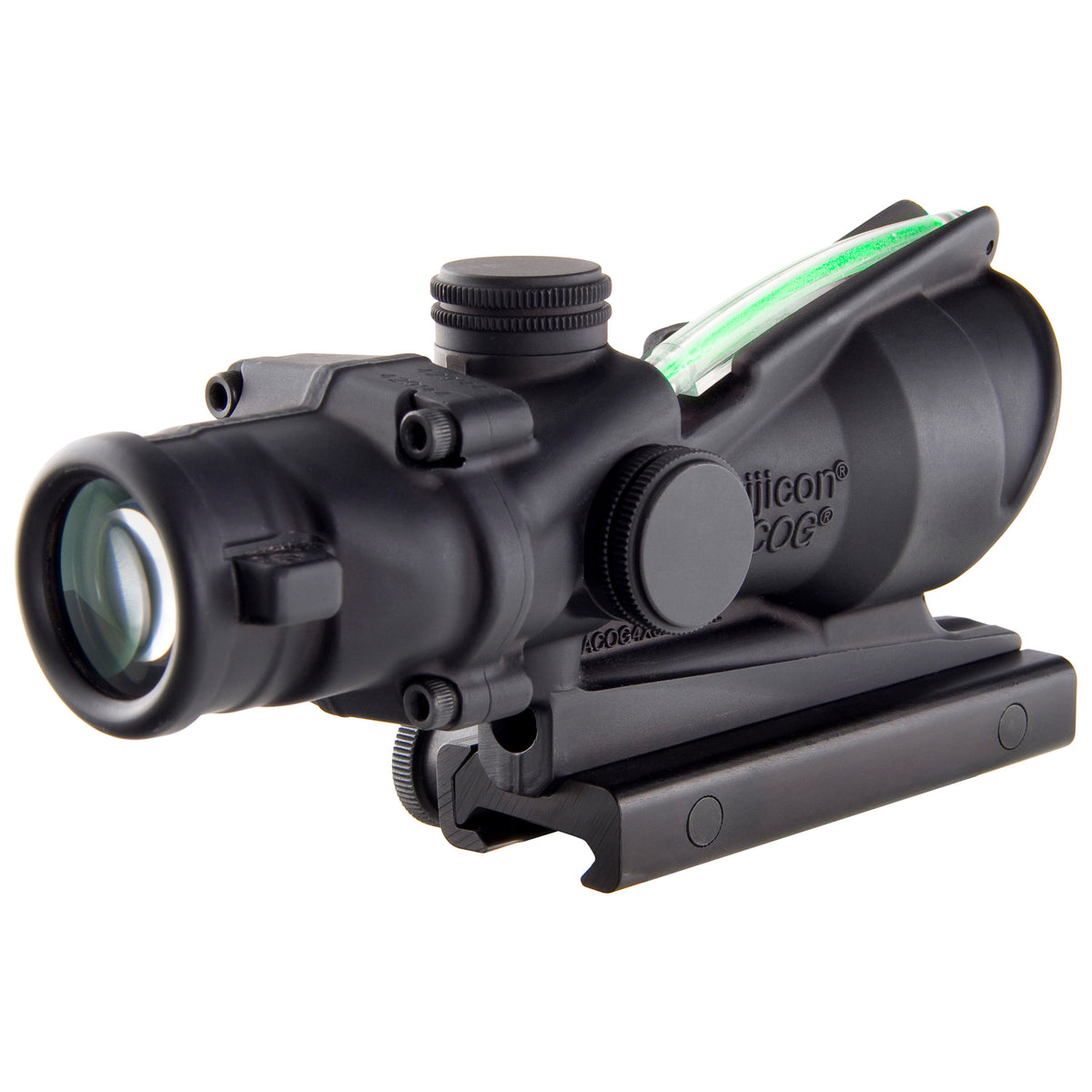 Trijicon ACOG TA31F 4x32, Green Chevron .223, TA51 Mount