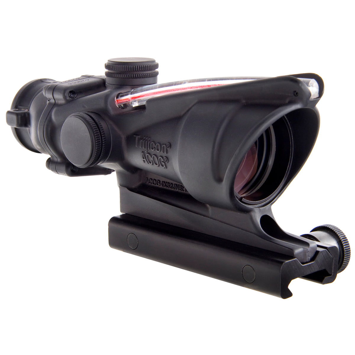 Trijicon ACOG TA31F 4x32, Red Chevron Reticle, Flattop Mount