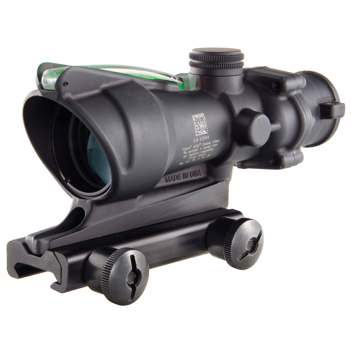 Trijicon ACOG TA31H 4x32, Green Horseshoe/Dot .223, TA51 Mount
